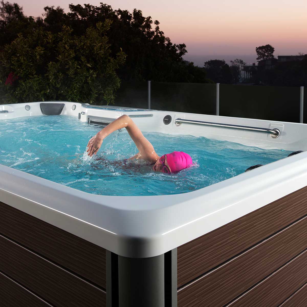 endless pool with hot tub price