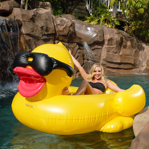 giant duck float